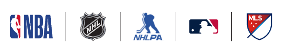 Logos of sports organizations